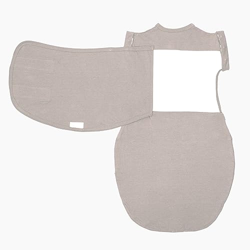 Image of embe 2-Way Transition Swaddle, 12-18 lbs, Arms & Legs In Or Out, Warm Up & Cool Down 100% Cotton, 3-6 Months
