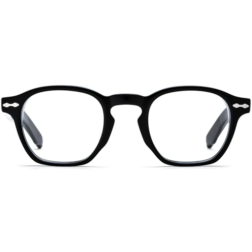 Image of HEPIDEM Acetate Glasses Frame Men Women Square Eyeglasses Optical Spectacles MZEPH