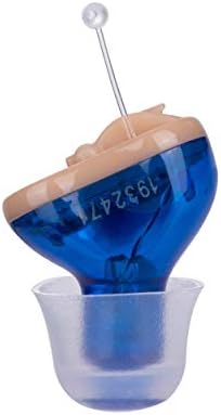 Hearing Amplifier for Seniors Adults Noise-Cancelling - Ear Amplifier Invisible Voice Sound Amplifiers Elderly Listening Assistance Device Hearing Aid Cleaning Tools Included for Left Ear