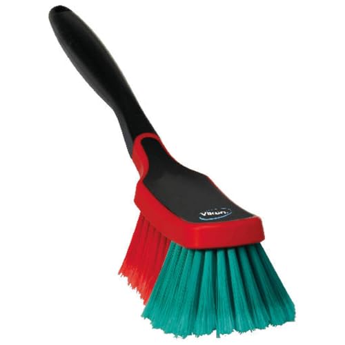 Vikan 525252 Multibürste/Felgenbürste, 310 mm x 290 mm, Weiche gesplisste Borsten, Schwarz – Premium-Bürste zur Felgenreinigung Vikan 525252 Multibürste/Felgenbürste, 310 mm x 290 mm, Weiche gesplisste Borsten, Schwarz – Premium-Bürste zur Felgenreinigung