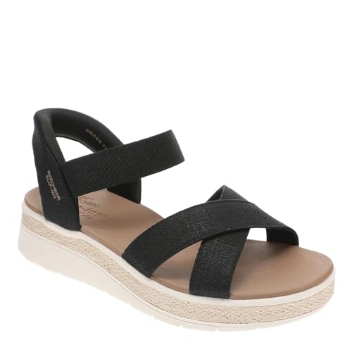 Image of Skechers BOBS Sun Ray-Bright Take Women's Sandal, 9 C /D US, Black