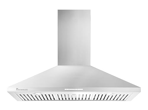 Hotte de cuisine RANGAIRE RHWMP36S en inox pour cuisiner sans odeurs grâce aux 3 vitesses LED