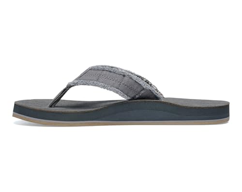 Image of Sanuk Mens Fraid Not Soft Top | Flip Flops for Men | Mens Sandals | Beach Sandals | Supportive & Lightweight | Comfort Footbed