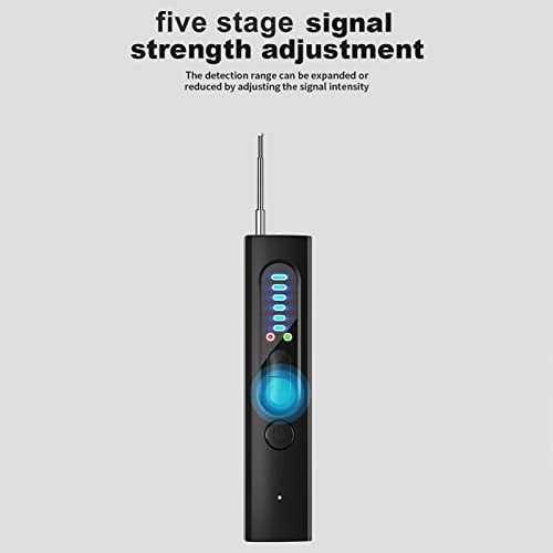 Wireless Camera Detector, Portable RF Signal Detector, 5 Levels Sensitivity Pen Shape Mini Camera Bug Finder for GPS Tracking Device - Image 2