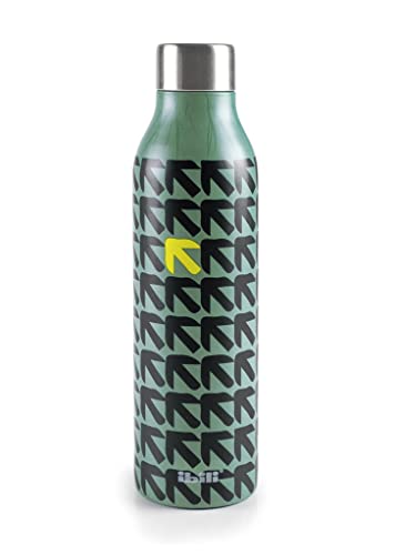 IBILI Satin Thermos Flask with Double Wall, Stijil, 500 ml, 18/10 Stainless Steel, Reusable, Stijl