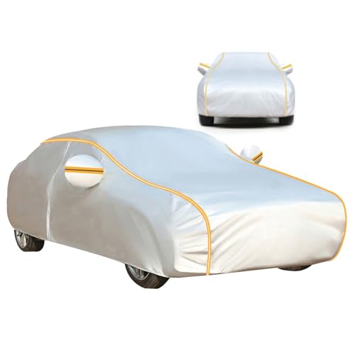 🚗 Protezione tutto l'anno: Telo Copriauto impermeabile per Chevrol𝘦t Trailblazer (489cm x 190cm x 183cm),La nostra copertura per auto è realizzata per resistere a qualsiasi condizione atmosferica e agli elementi durante tutto l'anno. Offre una protezione completa contro neve, gelo, raggi ultravioletti, sole, pioggia, escrementi di uccelli, polvere, foglie e altro ancora. Non importa la stagione, la tua auto rimarrà incontaminata e protetta.