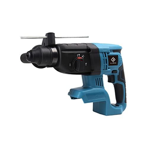 TEMSOOM Allsome Elektro-Schlagbohrmaschine, Bohrhammer, bürstenloser, kabelloser Bohrhammer, kompatibel mit 18-V-Makita… – Bild 3