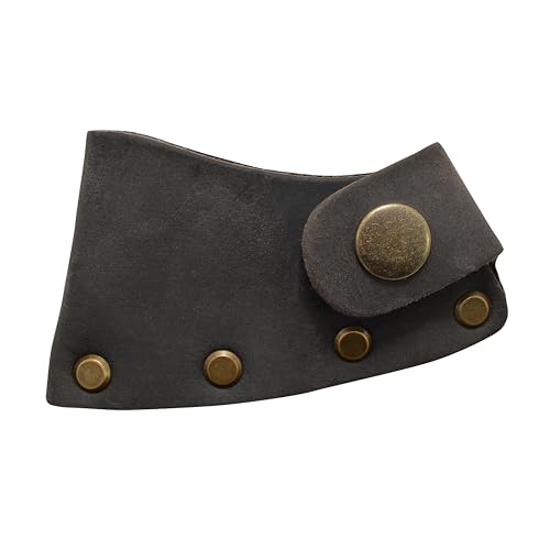 CAMILLUS-16-Durable-Carbon-Steel-Head-Compact-Portable-Multi-Purpose-Outdoor-Hunting-Hiking-Camping-Survival-Hatchet-with-American-Hickory-Handle-Leather-Sheath