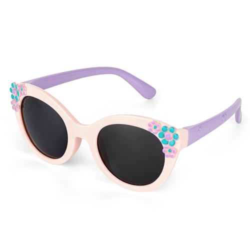 Hifot Kinder Sonnenbrille Mädchen, Polarisierte Kleinkind Sonnenbrille...