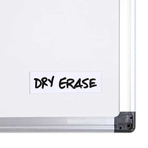 Mastervision Tape Roll Magnetic Dry Erase, 1" X 50' White #TOP6