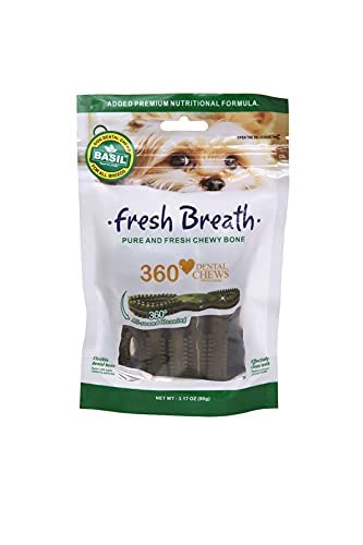 BASIL Pet Chew Treat (Fresh Breath 360 chew) (B09RWVGCG5) Amazon Price History, Amazon Price Tracker