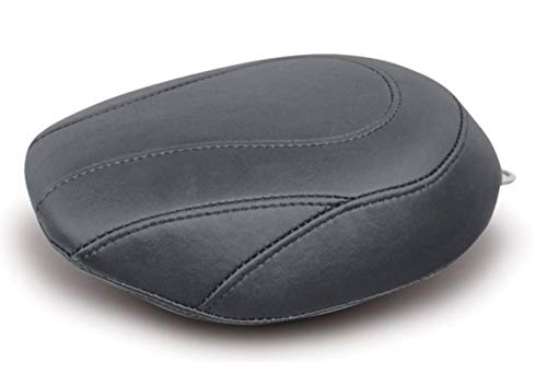 Mustang Motorcycle Seats 76569 Low Tripper Passenger Seat for Harley-Davidson Sportster 2004-'21, Original, Black, Width: 7"