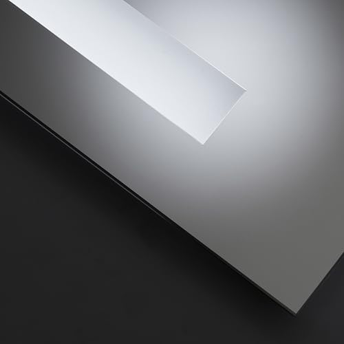 Croydex Thornton Bathroom Mirror with Lights - Easy to Install Bathroom LED mirror Battery Operated with All Fittings Included, Two Light Strips, Touch Button Power Switch, 60x40cm - Cosy Home Interiors Croydex Thornton Bathroom Mirror with Lights - Easy to Install Bathroom LED mirror Battery Operated with All Fittings Included, Two Light Strips, Touch Button Power Switch, 60x40cm - Image 4