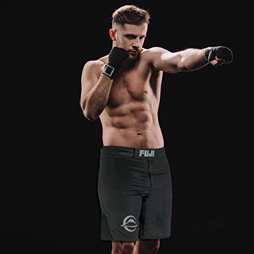 FUJI - Baseline Grappling Shorts - Fight Shorts - Black, 32