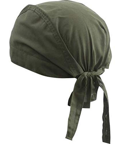 noTrash2003 Design Bandana Cap Mütze Kopftuch viele Farben für Sport und Freizeit (Rot)