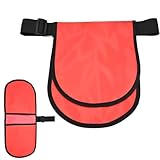 Frfik Shot-Putt-Tragetasche, verstellbar, solide Balltasche, Diskus-Tragetasche, tragbare Oxford-Tuch-Aufbewahrungstasche für Trainer, Klassenkameraden, Sportler, Freunde