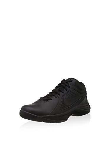 Nike Mens The Overplay VIII Black/Black/Anthracite Basketball Shoe 8 Men US