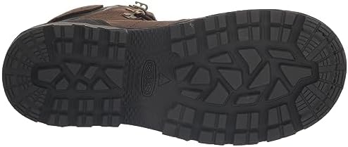 KEEN Utility Men's CSA Camden 6” Composite Toe Waterproof Heavy Duty Work Boots, Dark Earth/Black, 9 Wide | Image 3