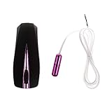 Beauty7 Mini Vibrator-Ei USB Singel Bullet Masturbation für Harnröhren/Penis/Vagina/Anal Geschwindigkeit Einstellbar Wasserdicht Sexspielzeug für Männer und Frauen - Farbe: Lila