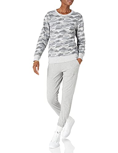 Image of Amazon Essentials Women's Fleece Crewneck Long Sleeve Pullover Sweatshirt (Available in Plus Size)