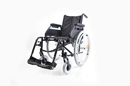 Fauteuil roulant Antar AT52302 avec assise large de 49 cm