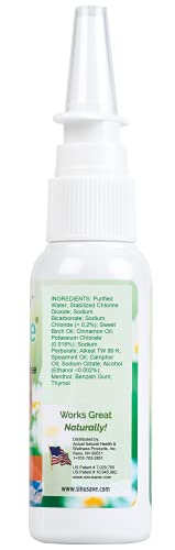 Sinusave For Kids - All-Natural, Drug Free, Nasal Wash & Allergy Spray/Sinus Spray For Fast Relief From Nasal Congestion, 1.7 Fl Oz | 70% More Sprays As Other Leading Brands! #TOP1