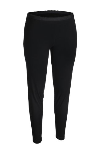 Terramar Women's Thermawool Pant,Black,Medium