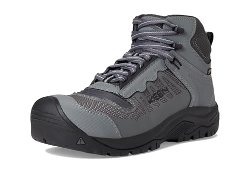 Image of KEEN Utility Men's Reno Mid Height Composite Toe Waterproof Work Boots