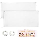 YHSKJCD Blank Banner Weiß | Personalisiertes Banner | Leinwand zum Bemalen | Blanko Banner mit Seil zum Aufhängen | Abschlussposter, Hochzeit, Olympic, Party Banner (60 x 120 cm)