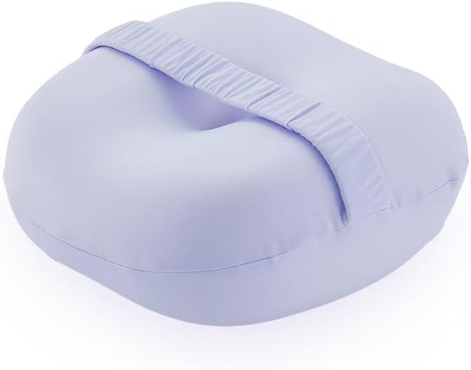 Side-Sleeping Knee Pillow Made of Soft Memory Foam with Pressure-Free Design. It Effectively Eases Discomfort in Knees and Legs and Relieves Sciatica Pain. Ideal for Pregnant Women