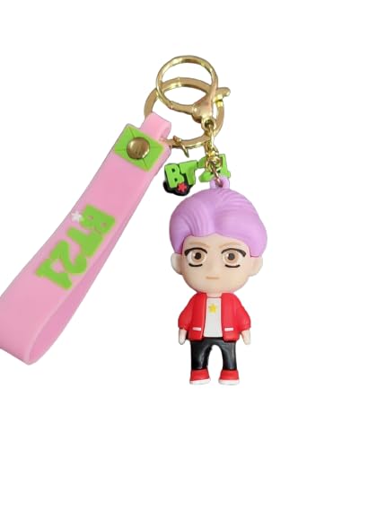 CHUNNU TOYS & COSMATICS Unicorn Keychain/Cute Silicone 3D Key Chain with Strap Charm & Metal Hook, Key Rings Gift for Kids, Girls, Boys, Men & Women-image-6