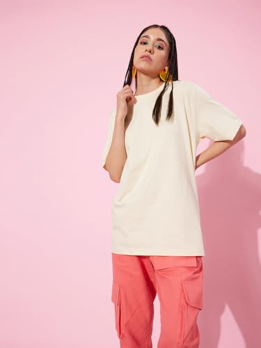 Image of Dillinger Blue Graphic Oversized T-Shirt