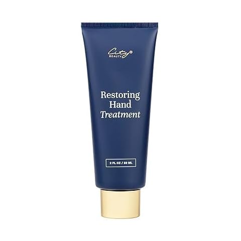 City Beauty Restoring Hand Treatment - Moisturizing Hand Cream - Dry Hand Relief - Solution for Wrinkled, Crepey Hands & Dark Spots - Wash-Resistant - Anti-Aging Cruelty-Free Skin Care Cover