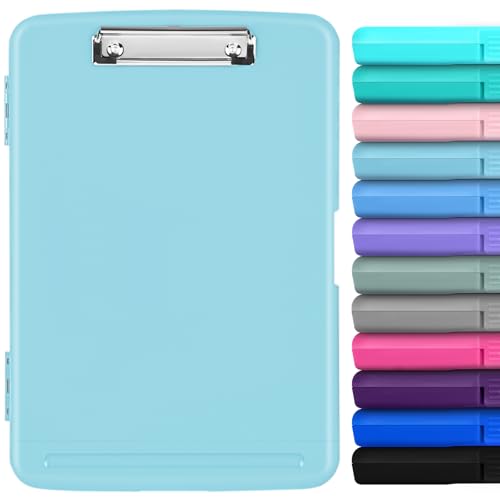 YEAHVIY Clipboard with Storage, Large Capacity Nursing Clipboards with Low