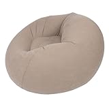 GANAZONO Sofá Hinchable Portátil para Camping y Barbacoas Sillón Puff Ligero y Estable para Adultos Exteriores y Salón Diseño Cómodo
