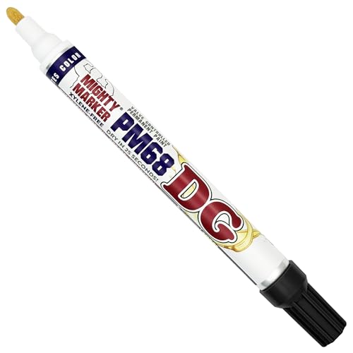 PM-68 DG Paint Markers Heavy Duty Industrial Paint Markers Ketone-Based Xylene Free Quick Dry Degrease Resistant Made in USA Red 8 Pack product thumbnail 11