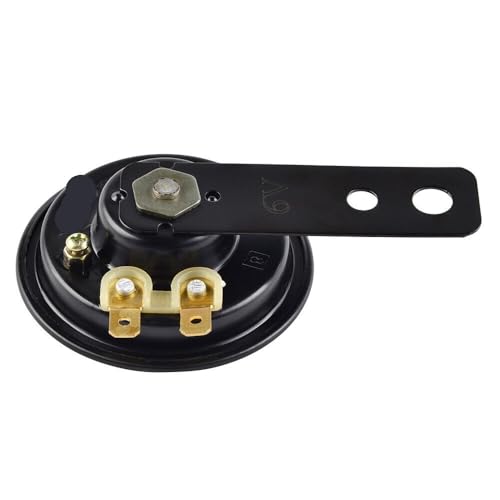 Parlante universal negro para motocicleta 6V miniatura 5