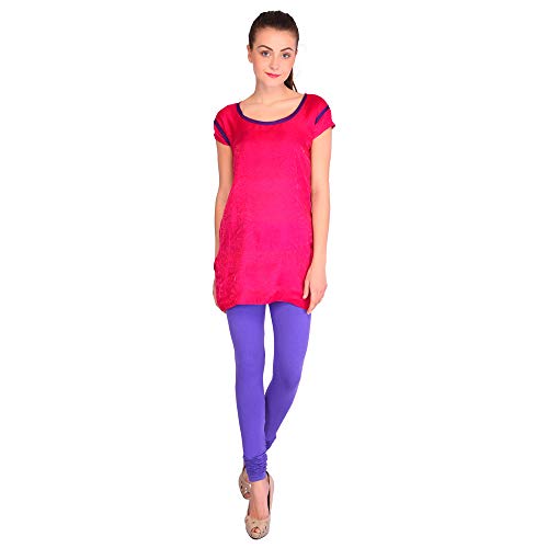 Image of Robinbosky Cotton Churidhar Leggings for Women - Stylish, Stretchable & Flattering Fit for All-Day Comfort