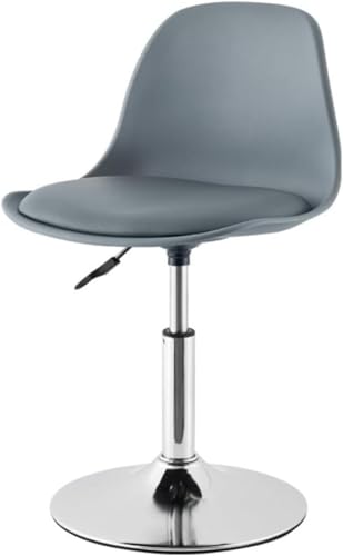 PVTK�J�E���^�[�`�F�A ���~�o�[�X�c�[�� ��]�� �w������t�� ���~���o�[�`�F�A �ω׏d120kg PU���U�[ �_�C�j���O �L�b�`�� �X�c�[�� �I�t�B�X�p �n�C�`�F�A ��]�֎q (77*38.5cm,�_�[�N�O���[)