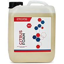 Gtechniq W4 Citrus Foam Shampoo and Degreaser for Cars 169 fl oz | Removes Road Grime and Enhances Shine, Non-Caustic Formula, Easy to Apply