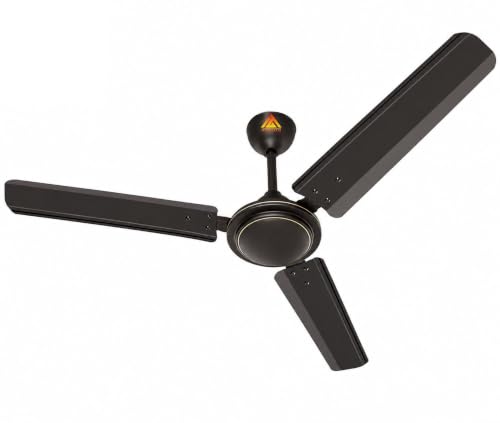 Image of Athots Affleck Ultra 1200mm (48 Inch) High Speed Ceiling Fan | Energy Efficient Motor | Anti-Dust Blades | Ideal for Kitchen, Office & Small Room | 24 Months Warranty | (Plain Smock Brown)