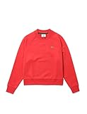 Ungerauter Baumwoll-Fleece Lacoste LIVE - Damen Sweatshirt