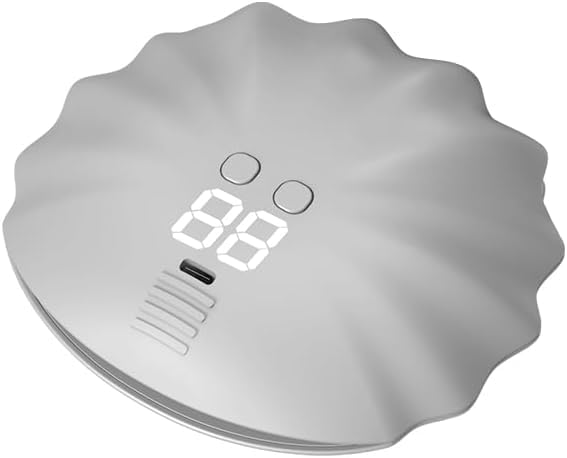 Dispositivo láser de hongo de uñas con tratamiento de sesiones ajustables de múltiples dedos y pies cómodos, 2 piezas de luz infrarroja de 405 nm, 8 piezas 910 nm azul (A)