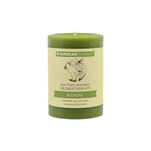 Sunbeam Candles 100% Pure Beeswax Pillar Cover