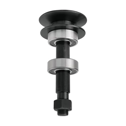 JXJKCZ Mower Mclane Cutter Head Shaft P ulley Bearings Nut Combo Replaces Pully Genuine Part 2033, Fits All Mclane Edger Models