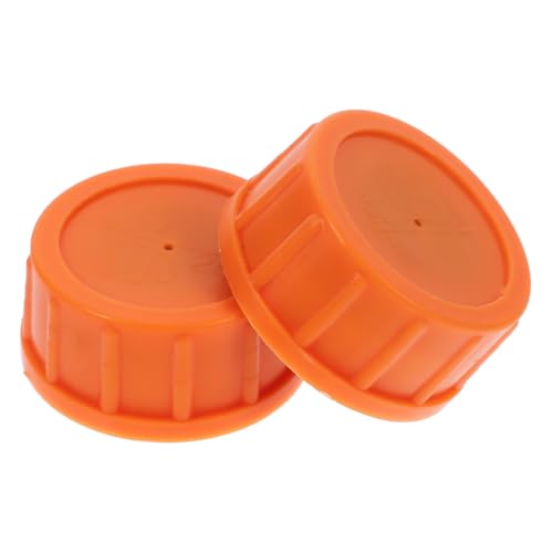 SUPVOX 2Pcs Heavy Duty Gas Cap for Lawn Mowers and Garden Tractors Replacement Cap with Vent for Gasoline Engines Compatible with Lawn Equipment and Outdoor Tools