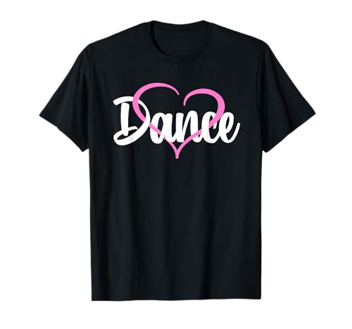Cool Dance for Women Girls Ballroom Lyrical Hip Hop Dancing T-Shirt Small