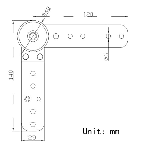 Charnières de meubles robustes pour régleur d'angle d'appui-tête de lit pliante - 3