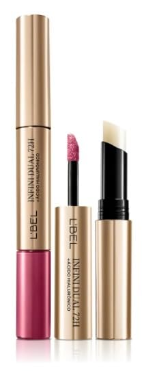 L'Bel Infini Dual 72H No transfer lipstick with hyaluronic acid - Lipstick - Balm - Rose Flamant