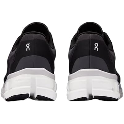 ON Cloudflow 4 Men's Road Running Shoes Sneakers (Black/White, US Footwear Size System, Adult, Men, Numeric, Medium, 9.5)